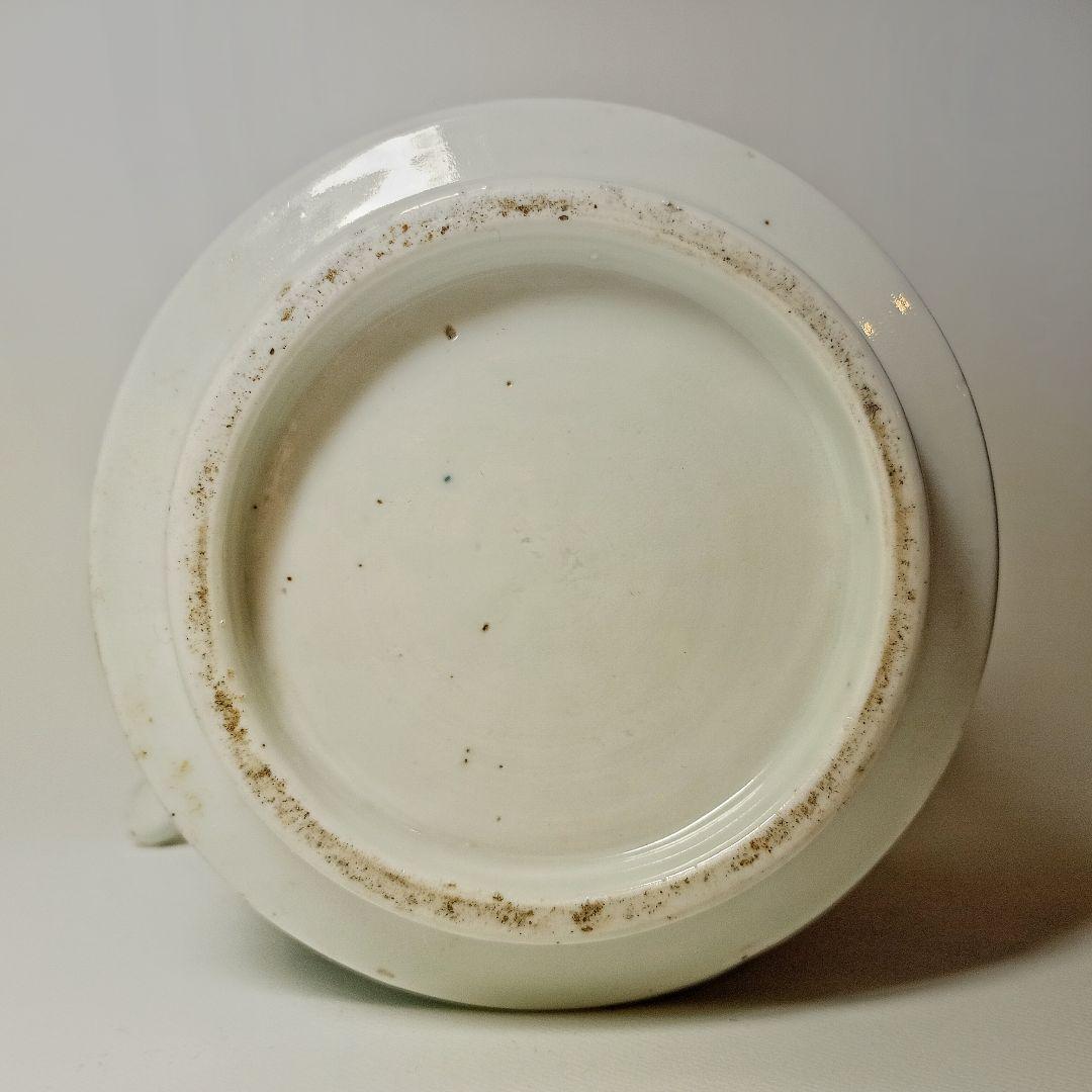 古伊万里 微塵花唐草文銚子 【初期伊万里 古九谷 藍九谷 柿右衛門