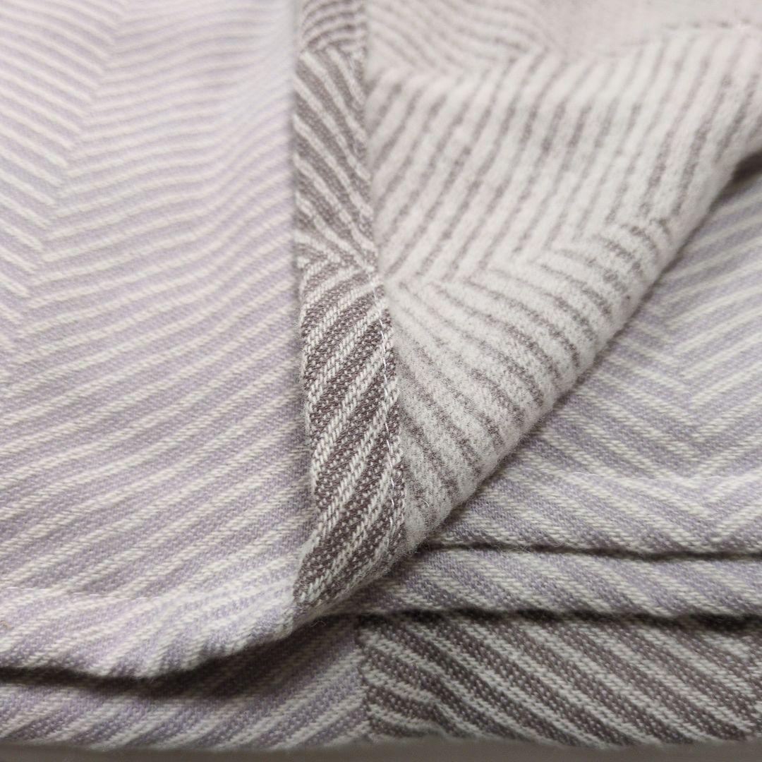 西川ウール100%毛布　インナーブランケットグレー