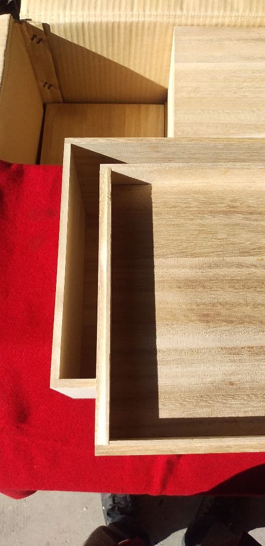 桐箱、(22cm×22cm×高さ16cm)20個入り