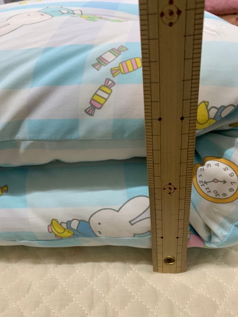 ミッフィーベビー手作り敷布団(綿100％カバー付き)