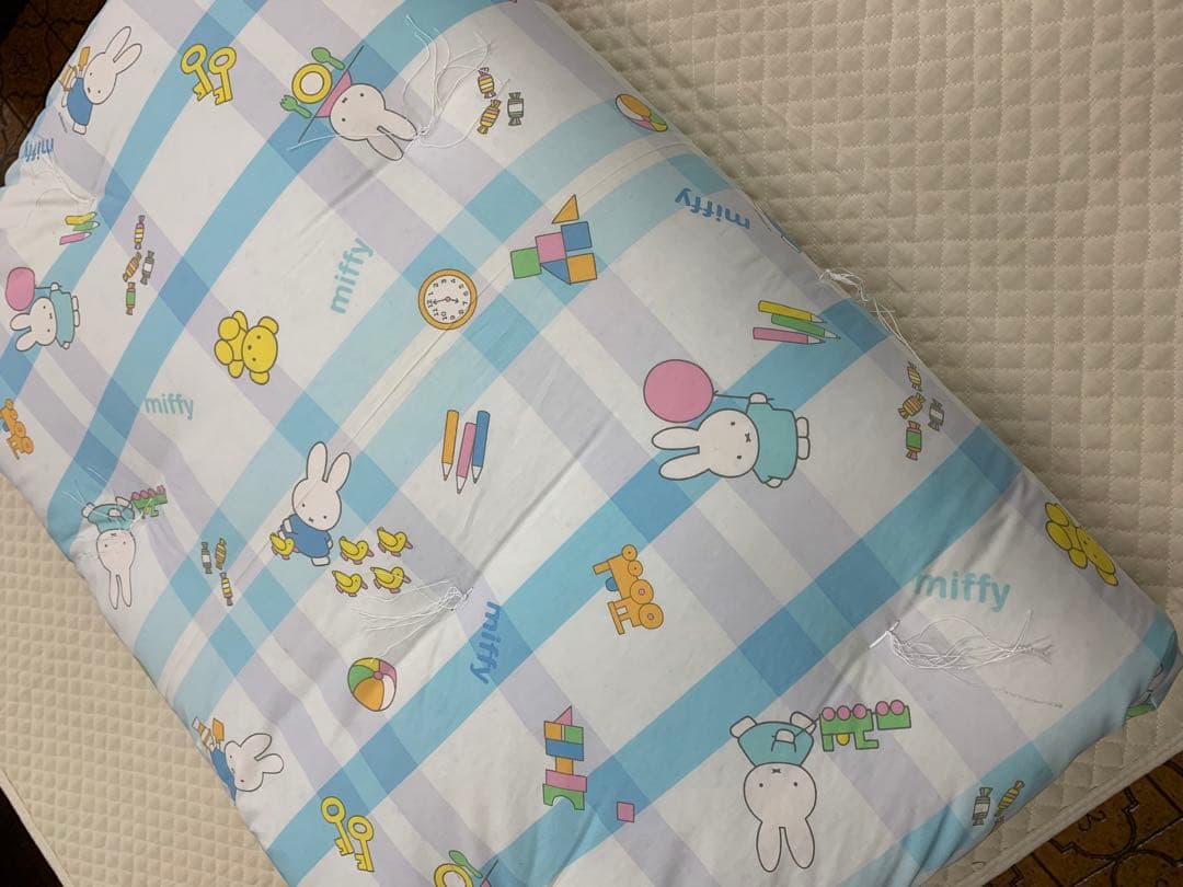 ミッフィーベビー手作り敷布団(綿100％カバー付き)
