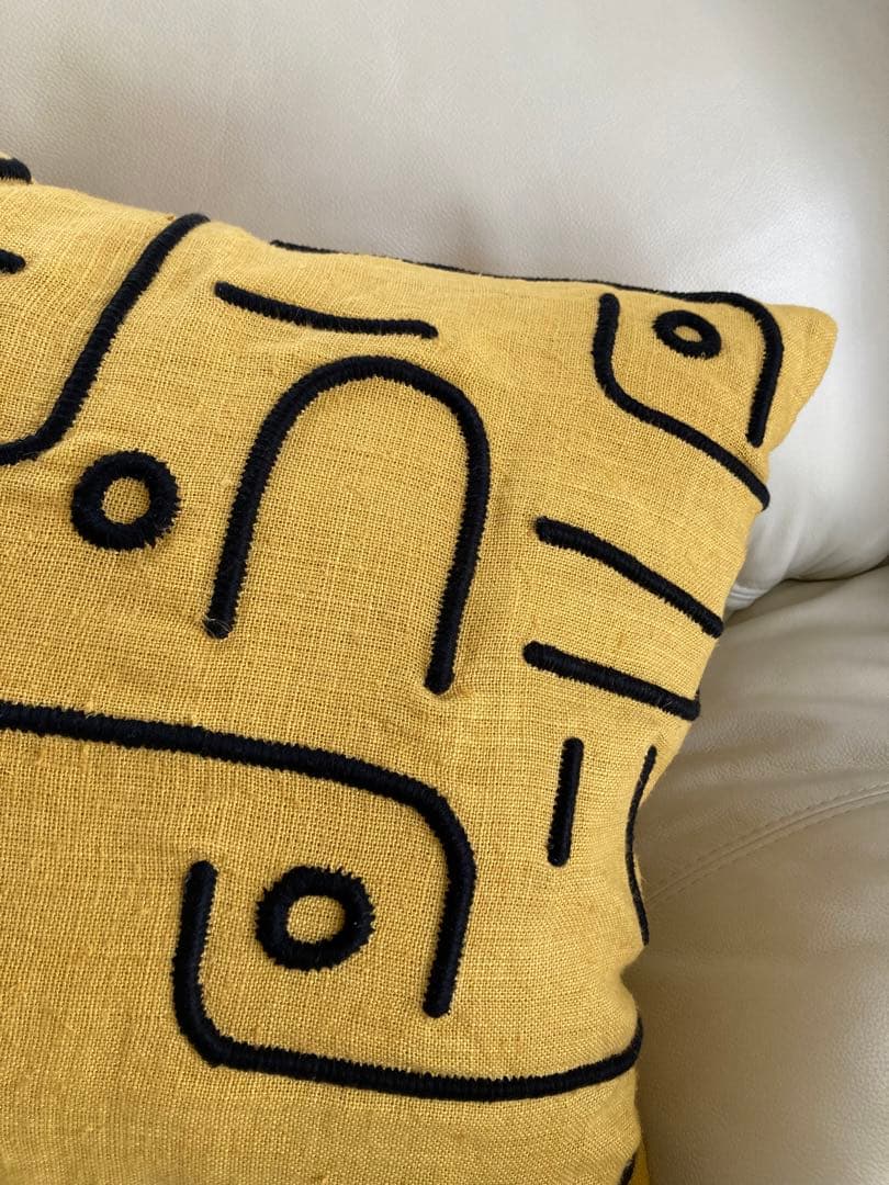 ◉conran shop クッションカバー　黄色　★素敵