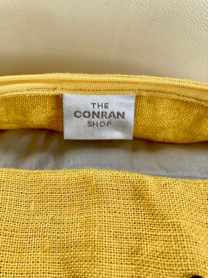 ◉conran shop クッションカバー　黄色　★素敵