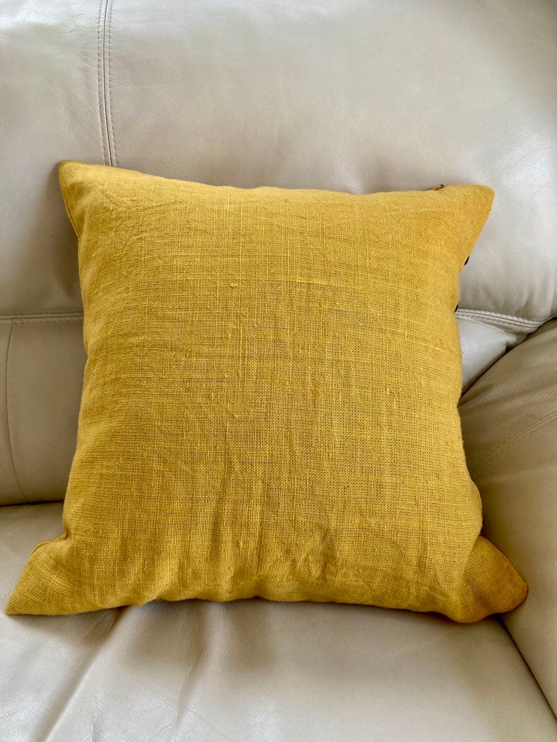 ◉conran shop クッションカバー　黄色　★素敵