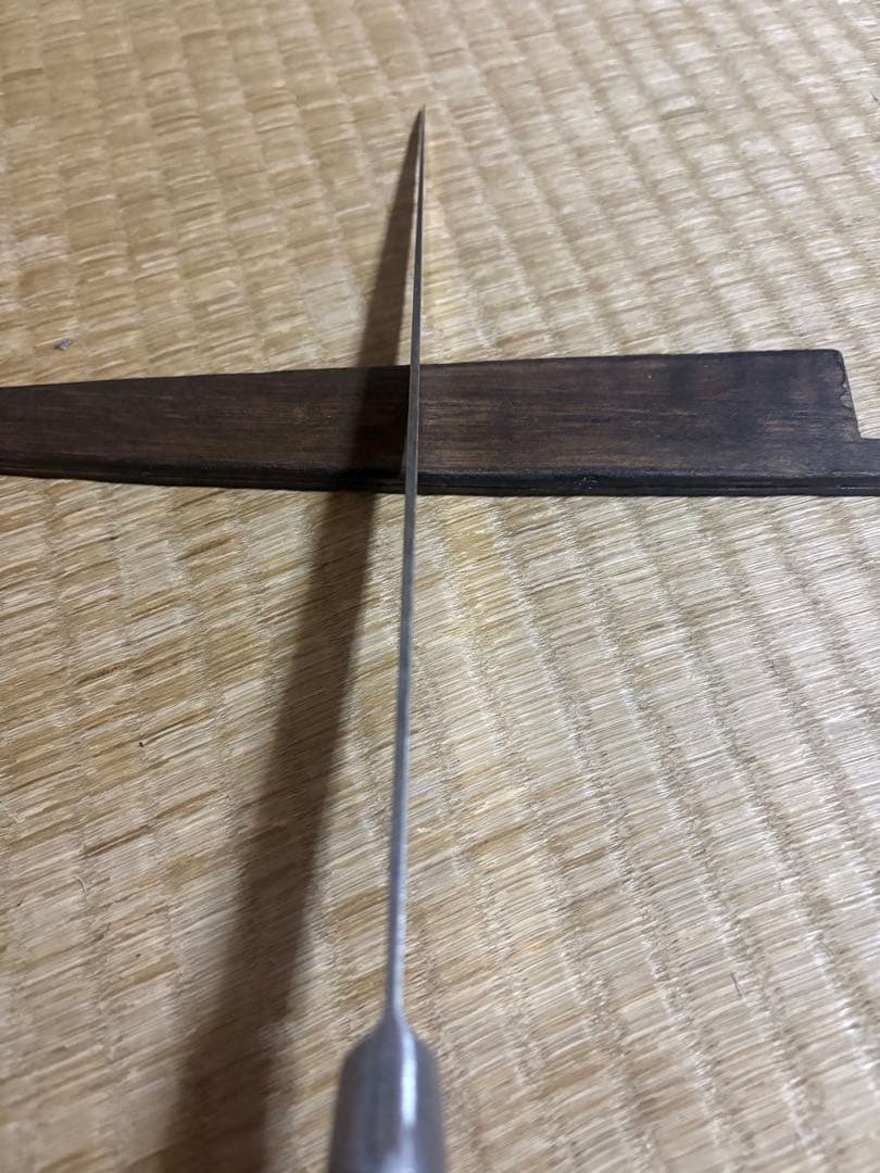 東京　杉本　サーモンスライサー　刃渡り約25㎝ 高級金蘭包丁袋付