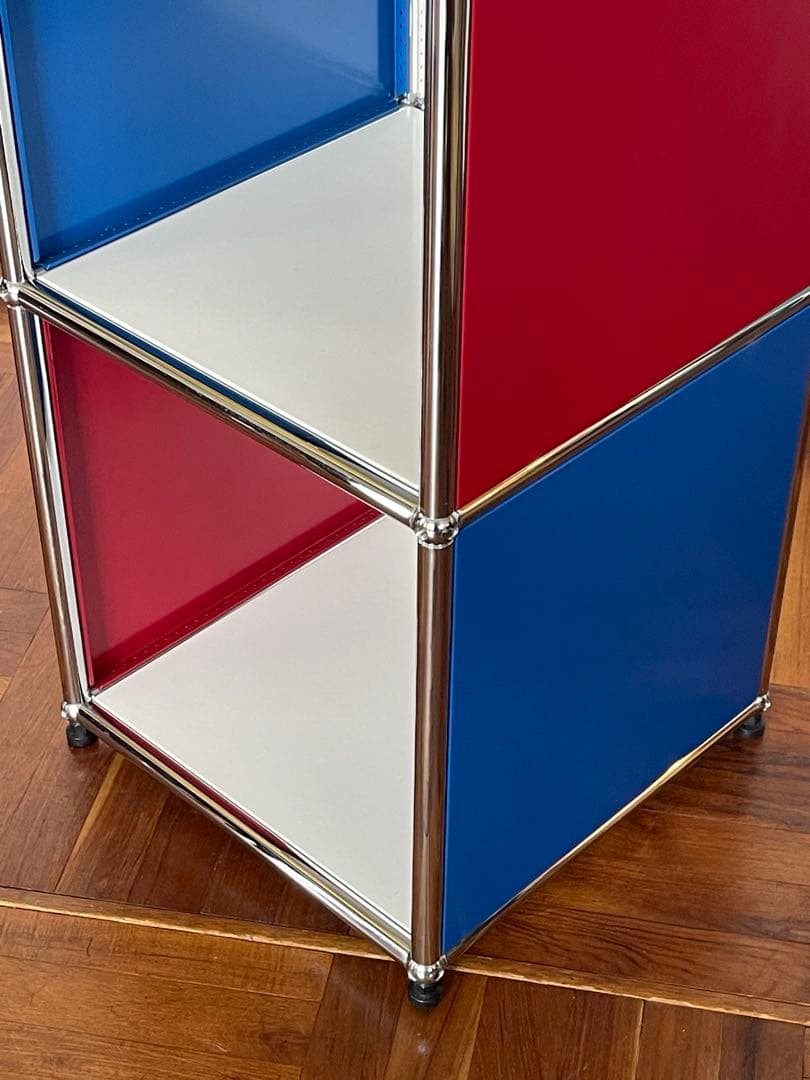 USM ハラー 1列 2段 オープン シェルフ マルチカラー