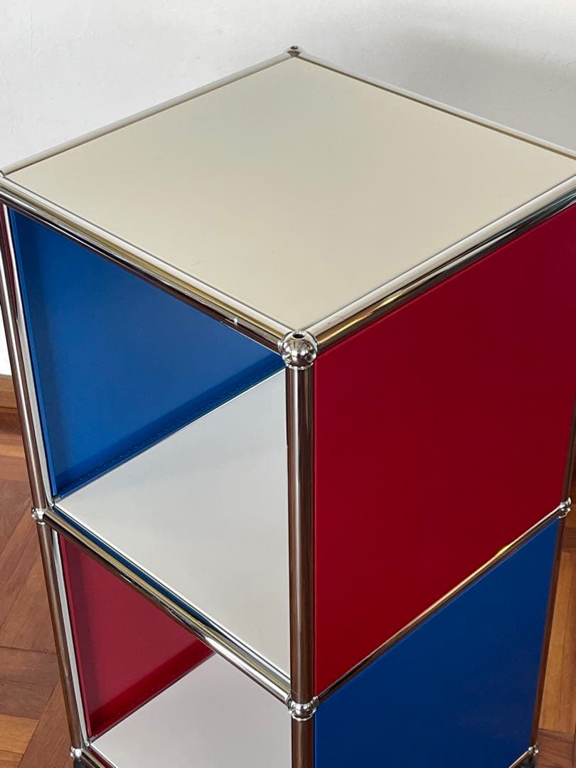 USM ハラー 1列 2段 オープン シェルフ マルチカラー