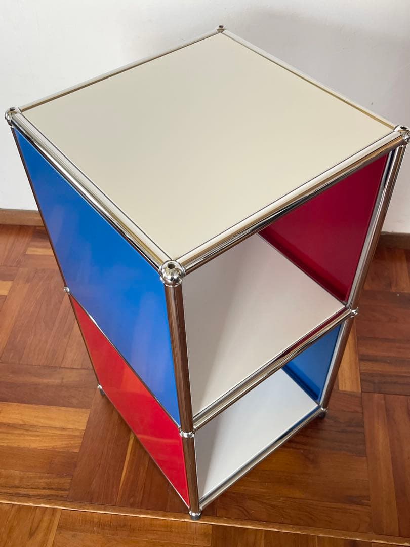 USM ハラー 1列 2段 オープン シェルフ マルチカラー