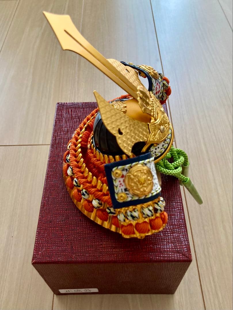 【58%OFF】吉徳 五月人形 豆正成公兜 未使用保管品