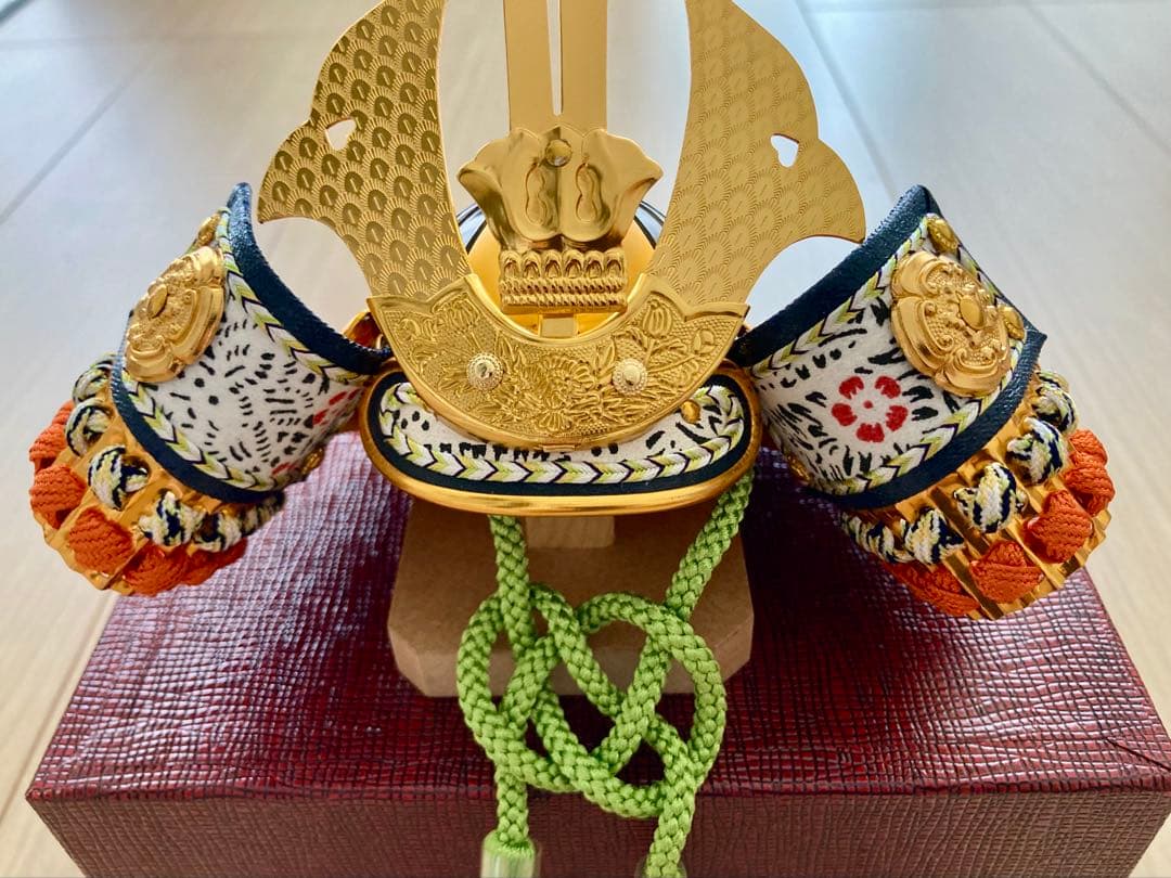 【58%OFF】吉徳 五月人形 豆正成公兜 未使用保管品