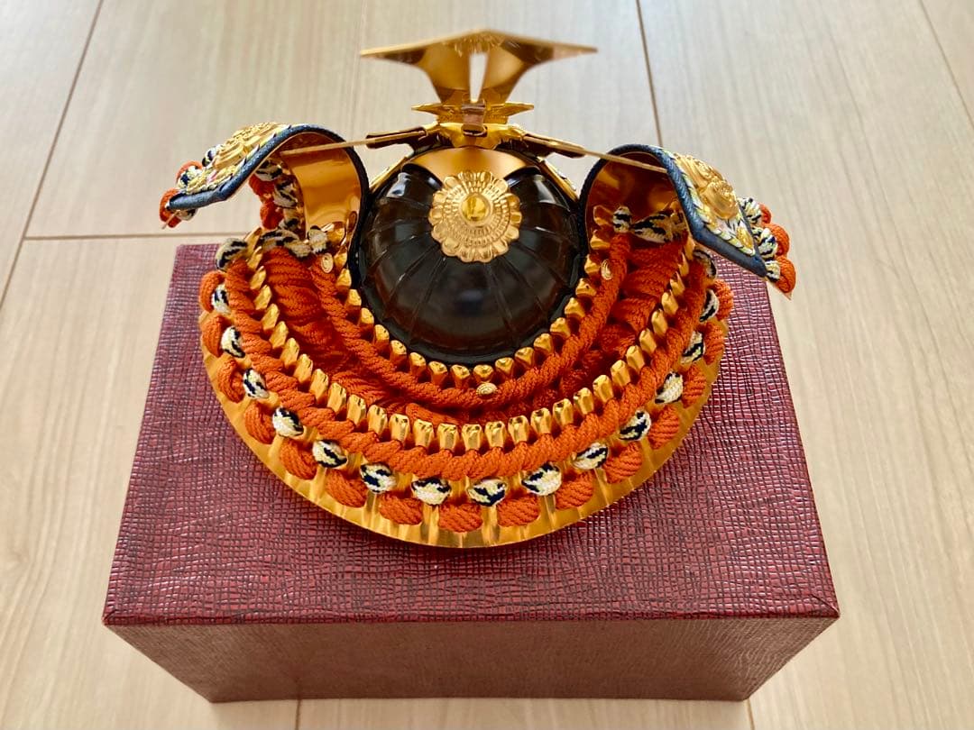 【58%OFF】吉徳 五月人形 豆正成公兜 未使用保管品