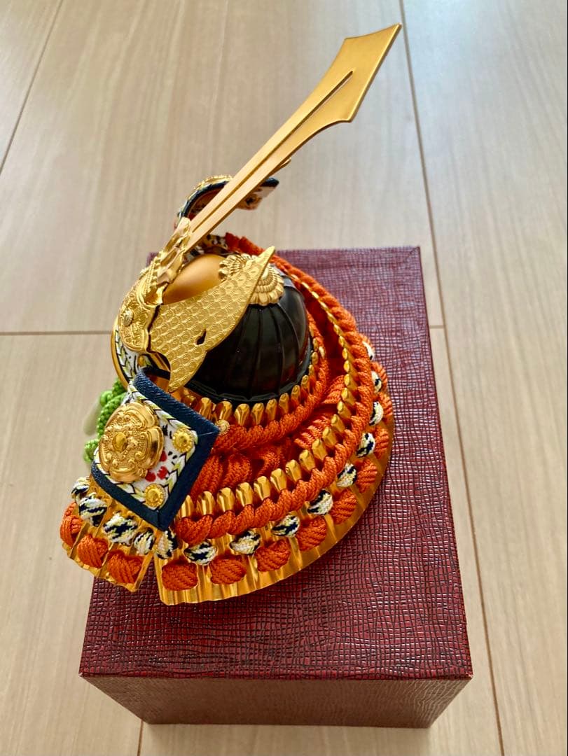 【58%OFF】吉徳 五月人形 豆正成公兜 未使用保管品