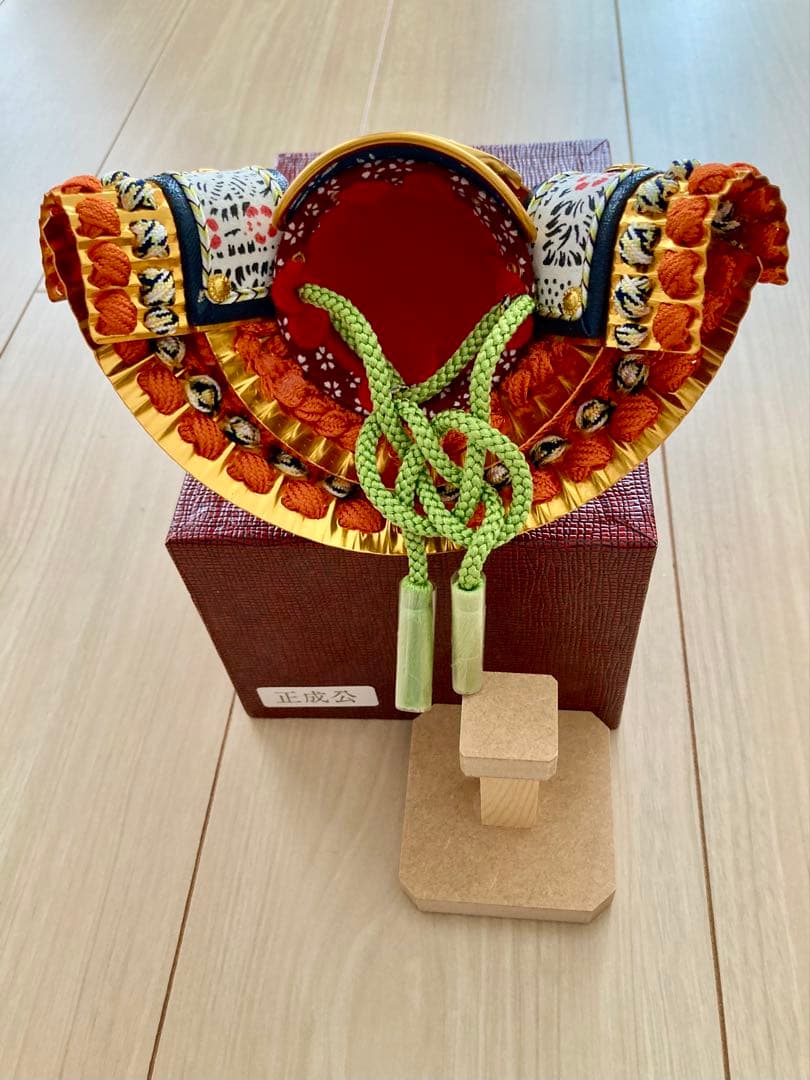 【58%OFF】吉徳 五月人形 豆正成公兜 未使用保管品