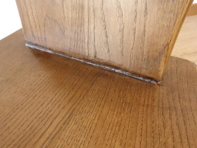 ふくろう　椅子　ダイニングチェアー　イスG　ナラ材　オーク色　勇峰工芸（新）