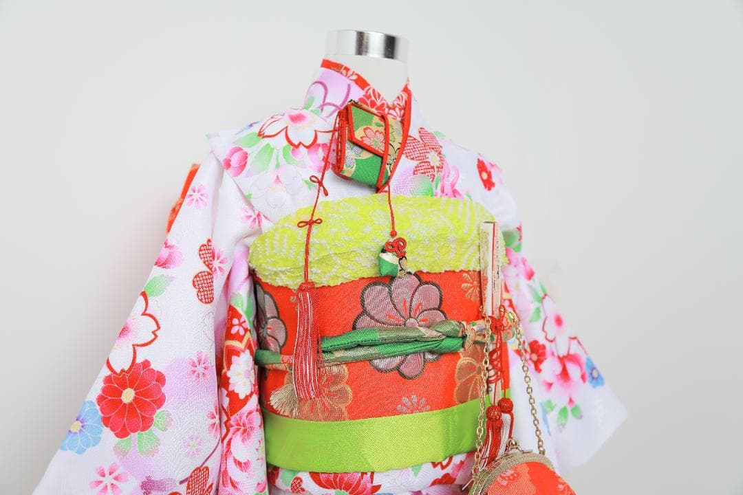 七五三　7歳　着物　セット　女の子 *a75