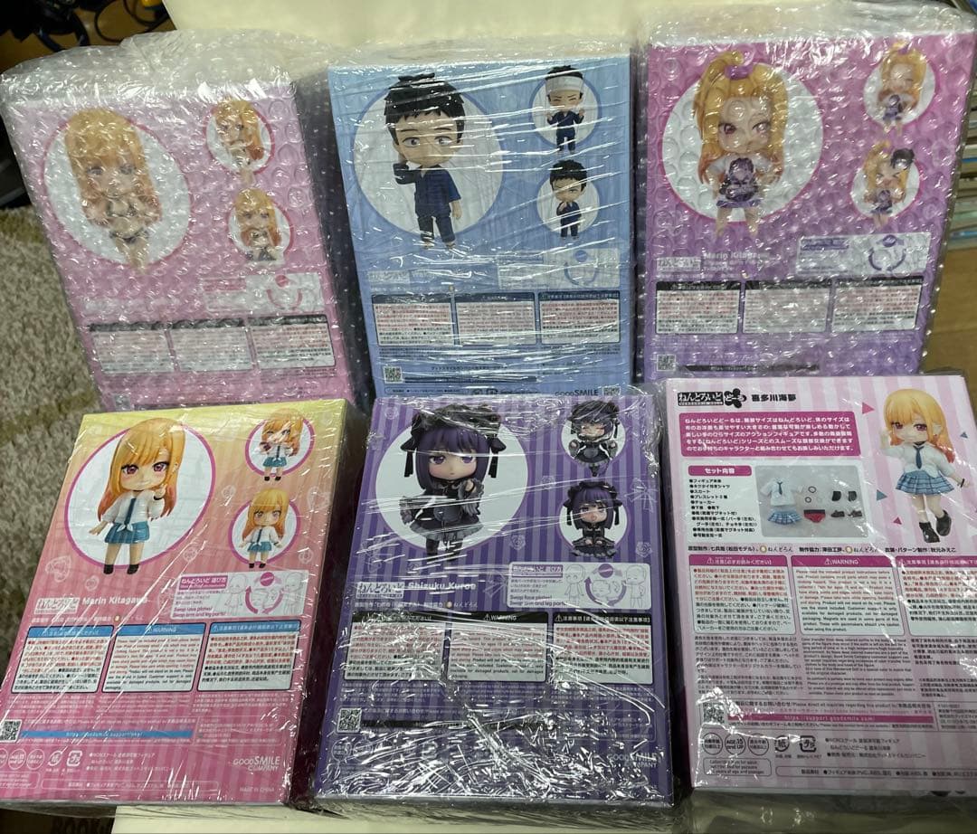 着せ恋　喜多川海夢　ねんどろいど6種・アクリルスタンド・特典色紙額装　まとめ売り