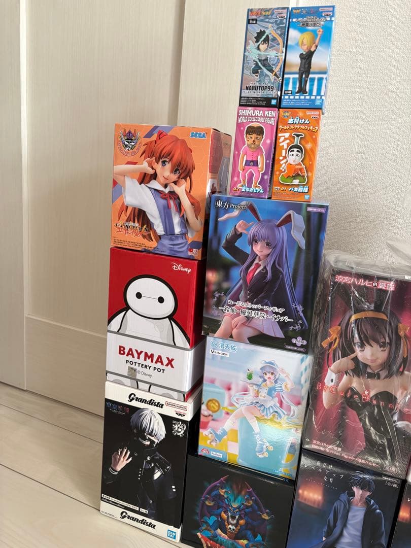 アニメキャラクター フィギュアセット 15点　タイクレ限定
