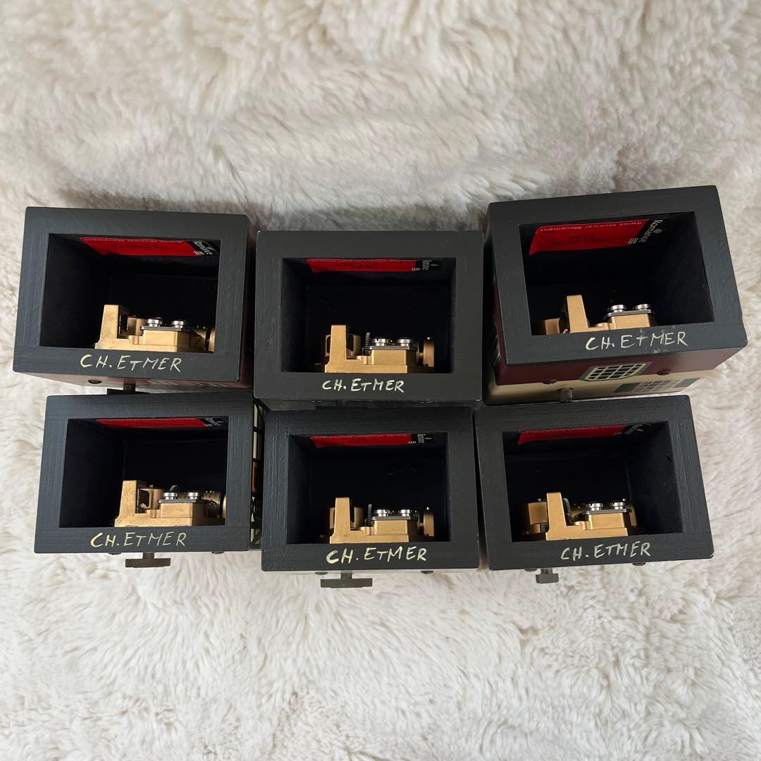 木製オルゴールセット 12個 ドイツ建物