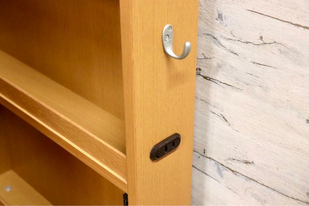 GMFH305○志岐木工 クレール ドレッサー 鏡台 化粧台 楢材 デスク コ