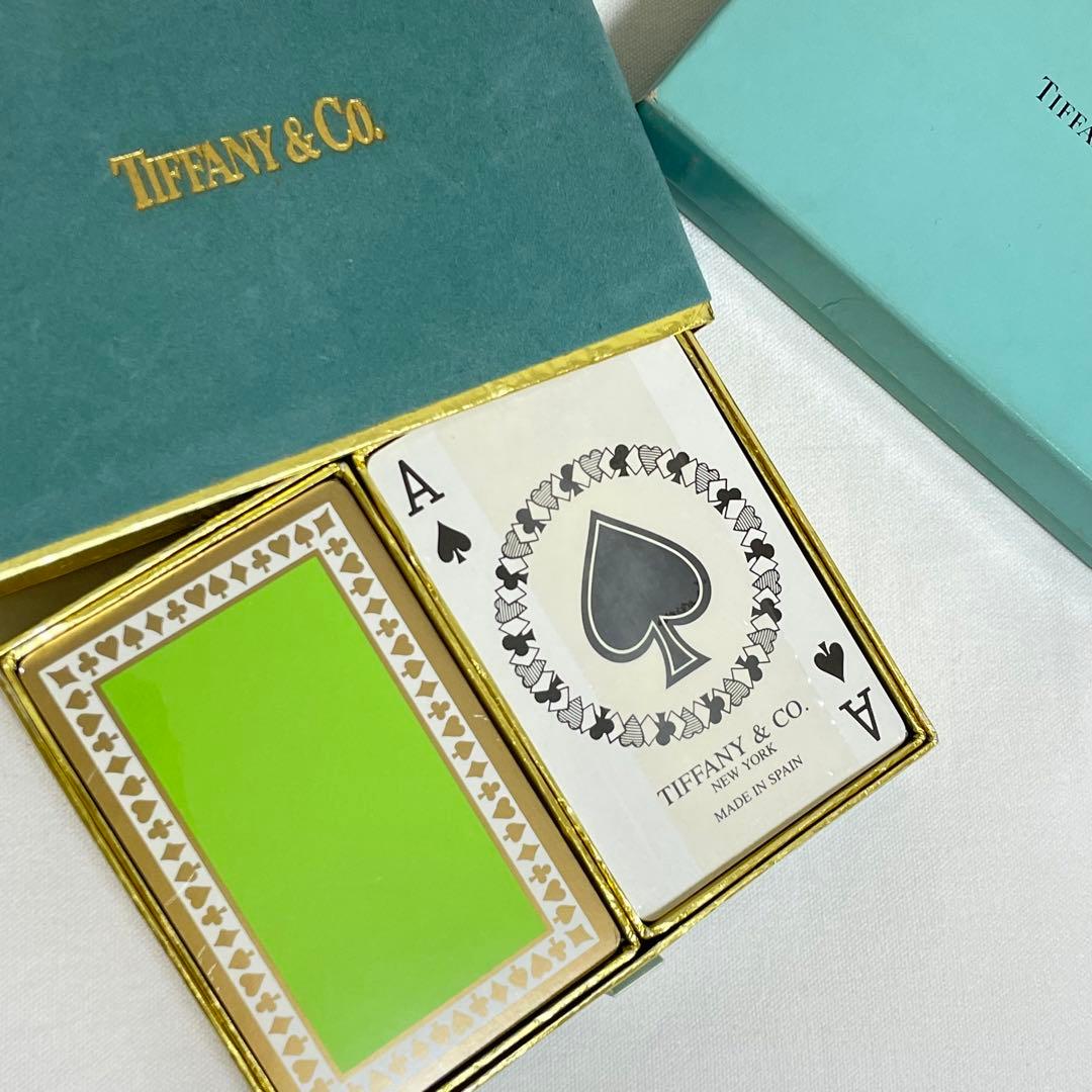 Tiffany & Co.（ティファニー）　トランプ　収納ケース付き　外箱あり
