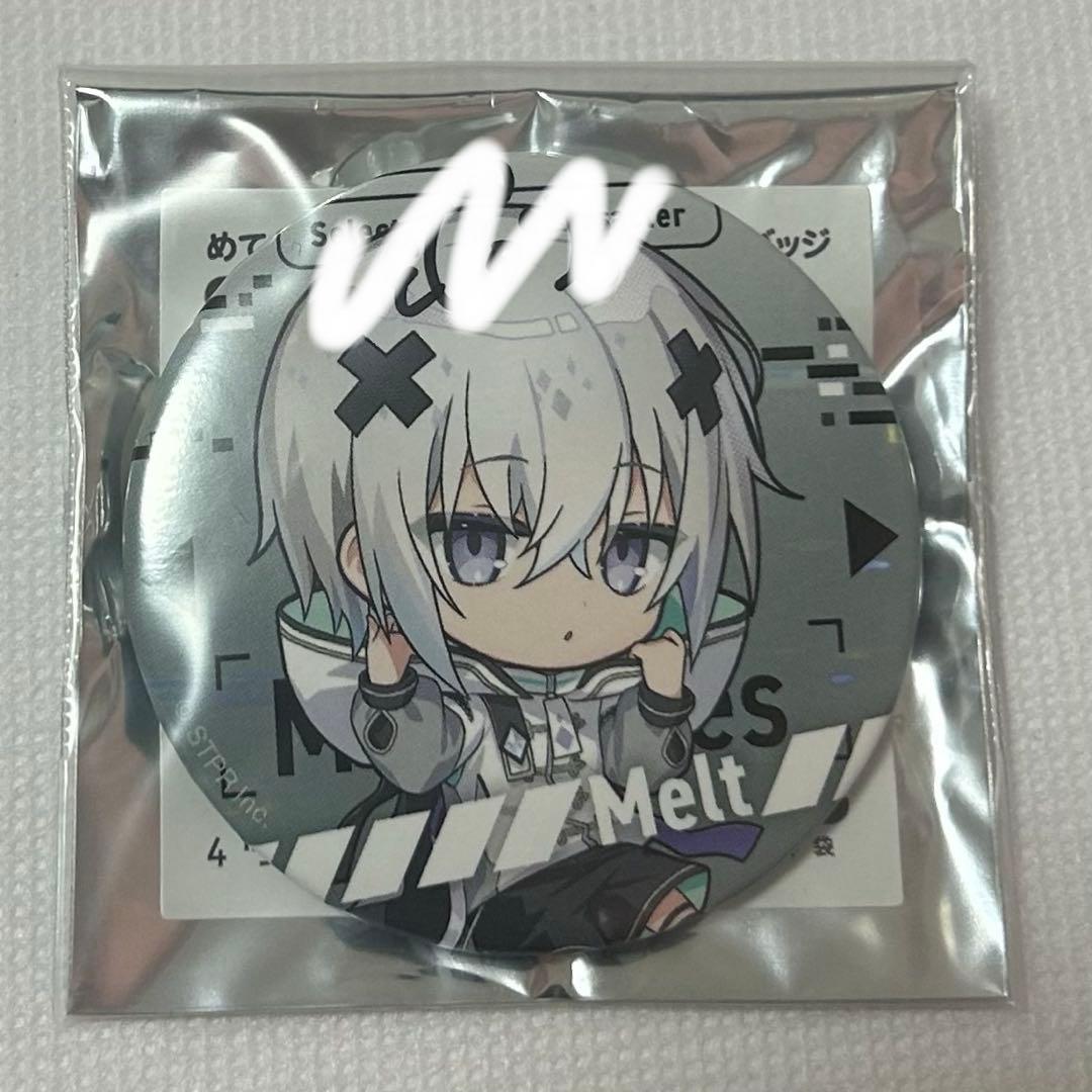 メルト・ダ・テンシ めておら サイン入り缶バッジ - メルカリ