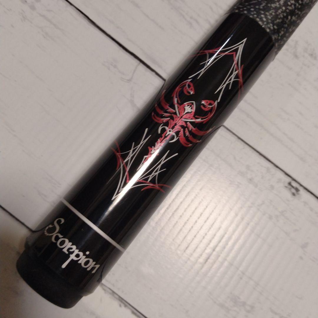 Scorpion ビリヤードキュー 19.5oz 約150cm　革製ケース付き