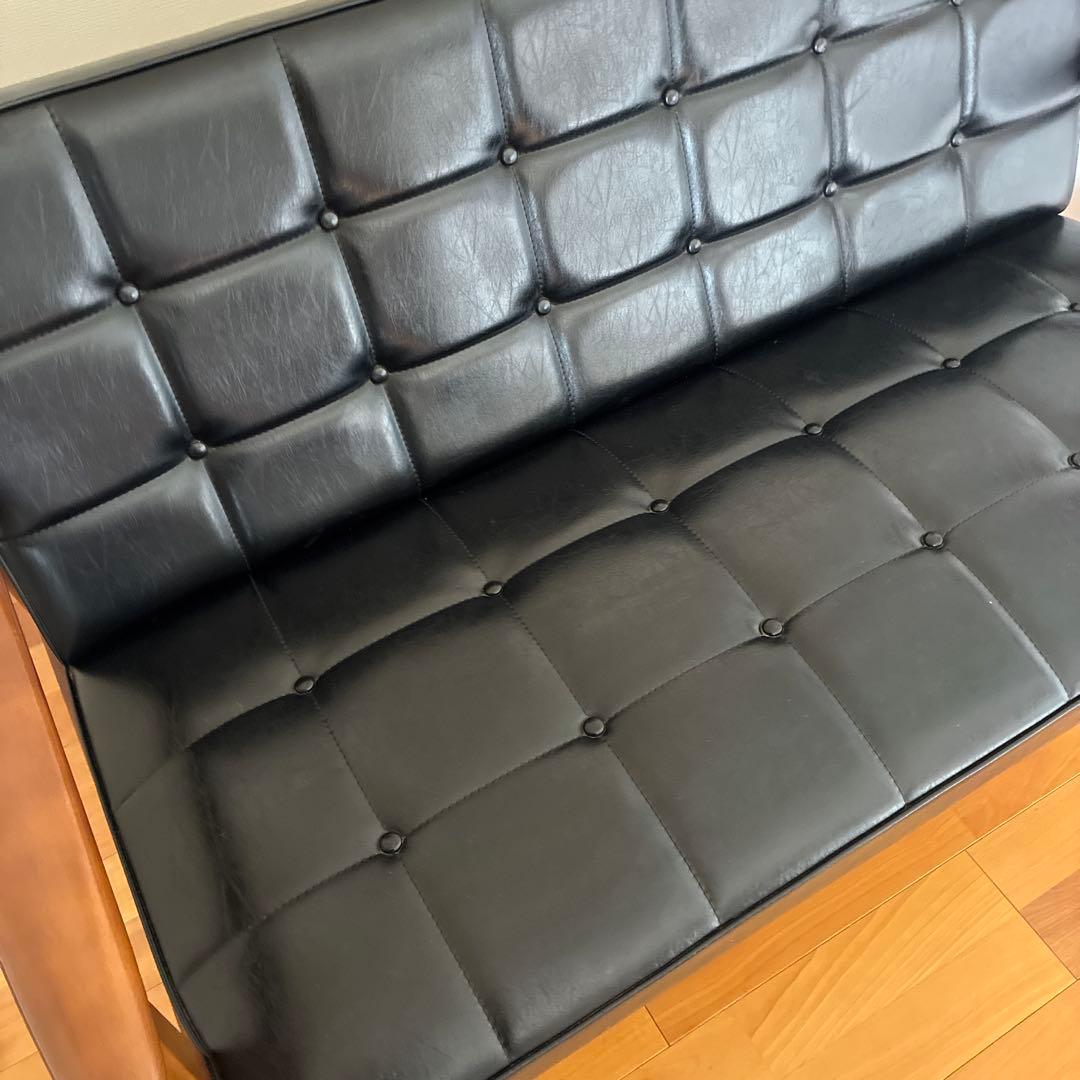 カリモク 2人掛けソファ