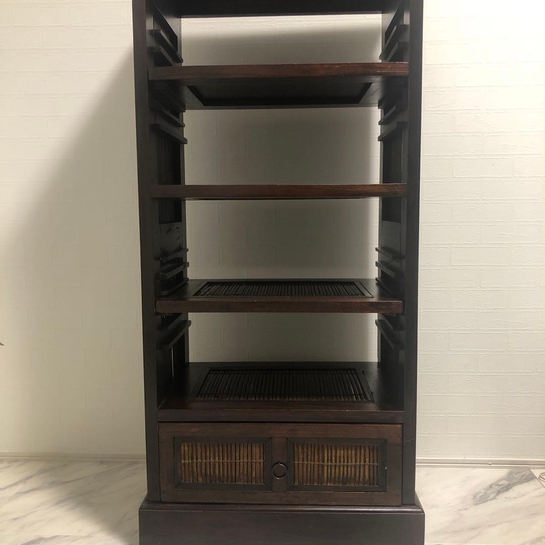 アジアンテイストシェルフ