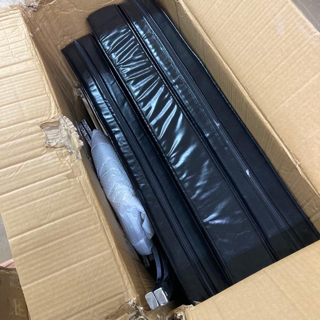 012603 バルセロナチェア 2点セット 1人掛けソファ ブラック組み立て式