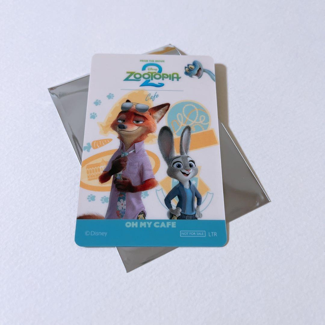 ズートピア2 コラボカフェ オーマイカフェ 予約特典 ジュディ - メルカリ