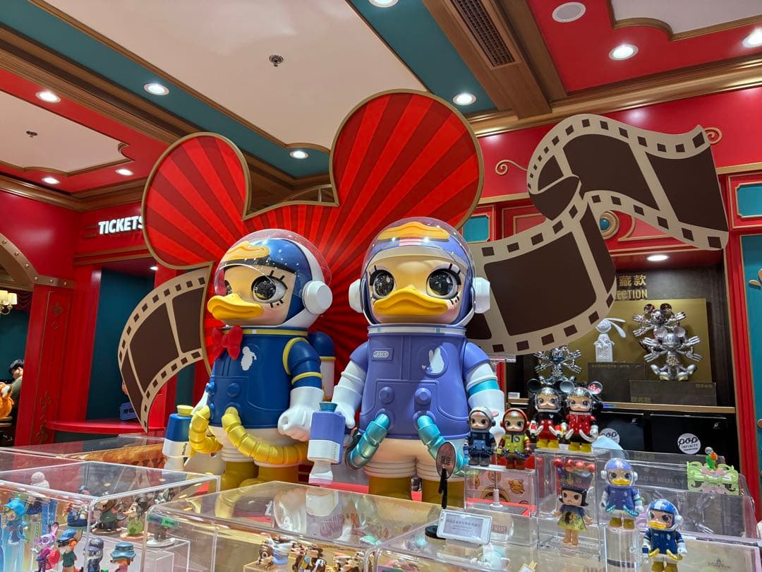 週末割引 上海disney ✖️ pop mart 限定donald molly