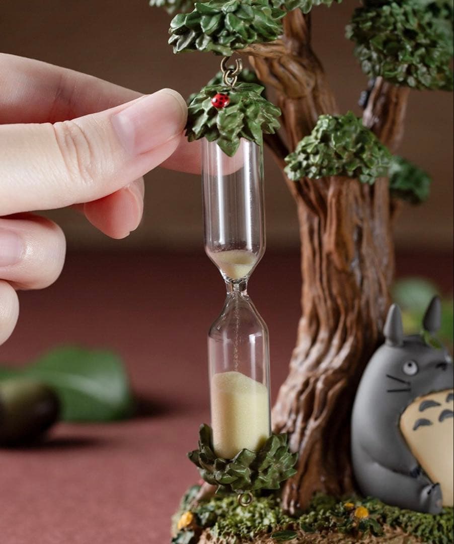 となりのトトロ ジオラマ砂時計〈クスノキとトトロたち〉