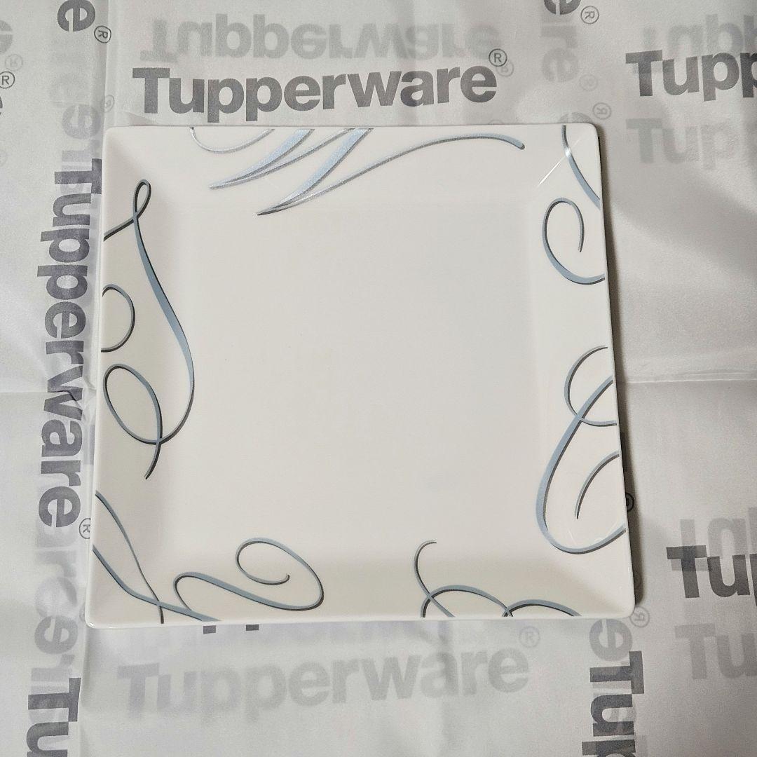 新品】タッパーウェア ニッコー ファインボーンチャイナ55周年記念角皿