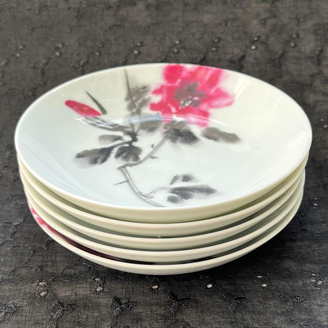 ノリタケ 伊勢丹 内山雨海 墨絵 薔薇 平皿と深皿セット - メルカリ