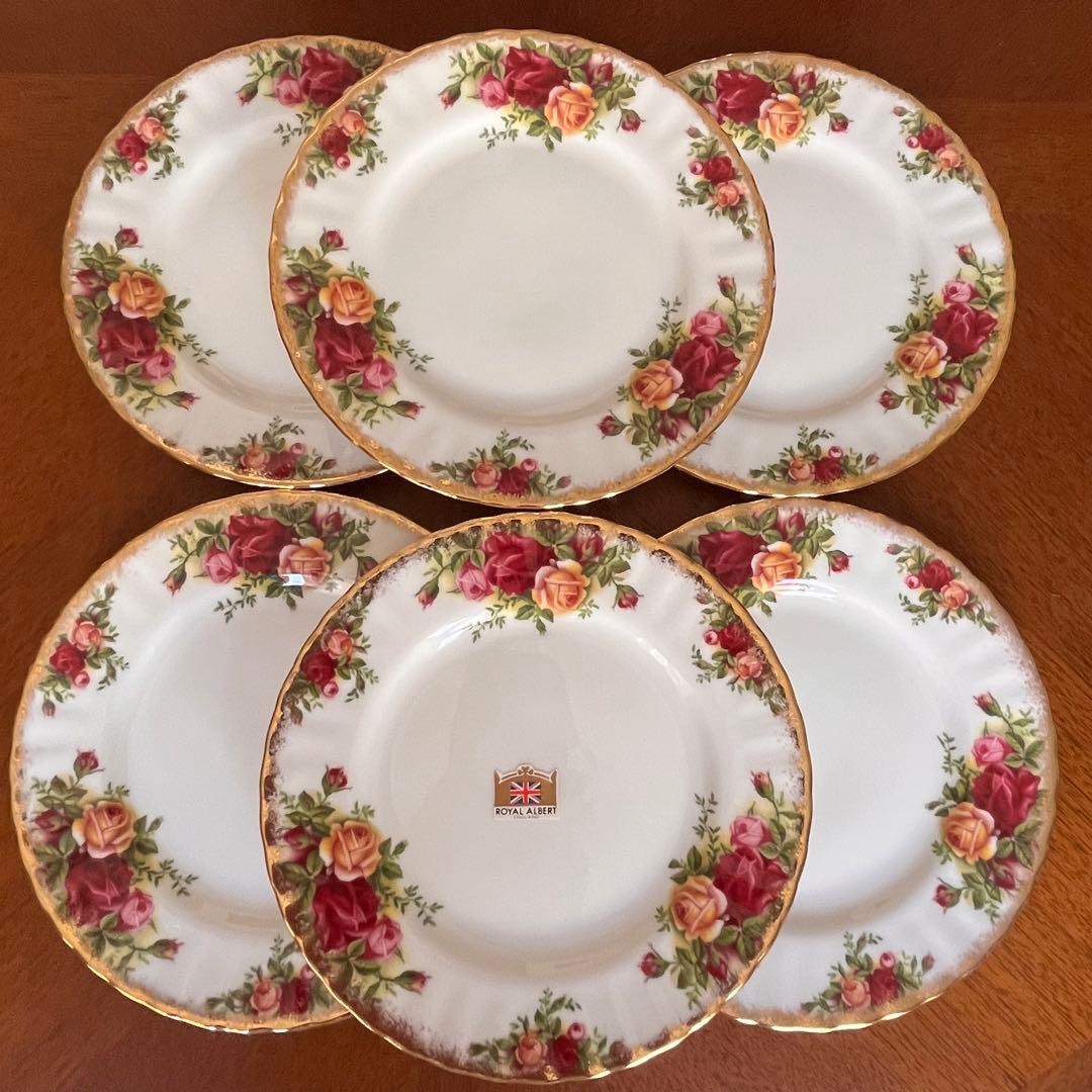 【美品】英国製　ロイヤルアルバート★オールドカントリ★パーティセット②