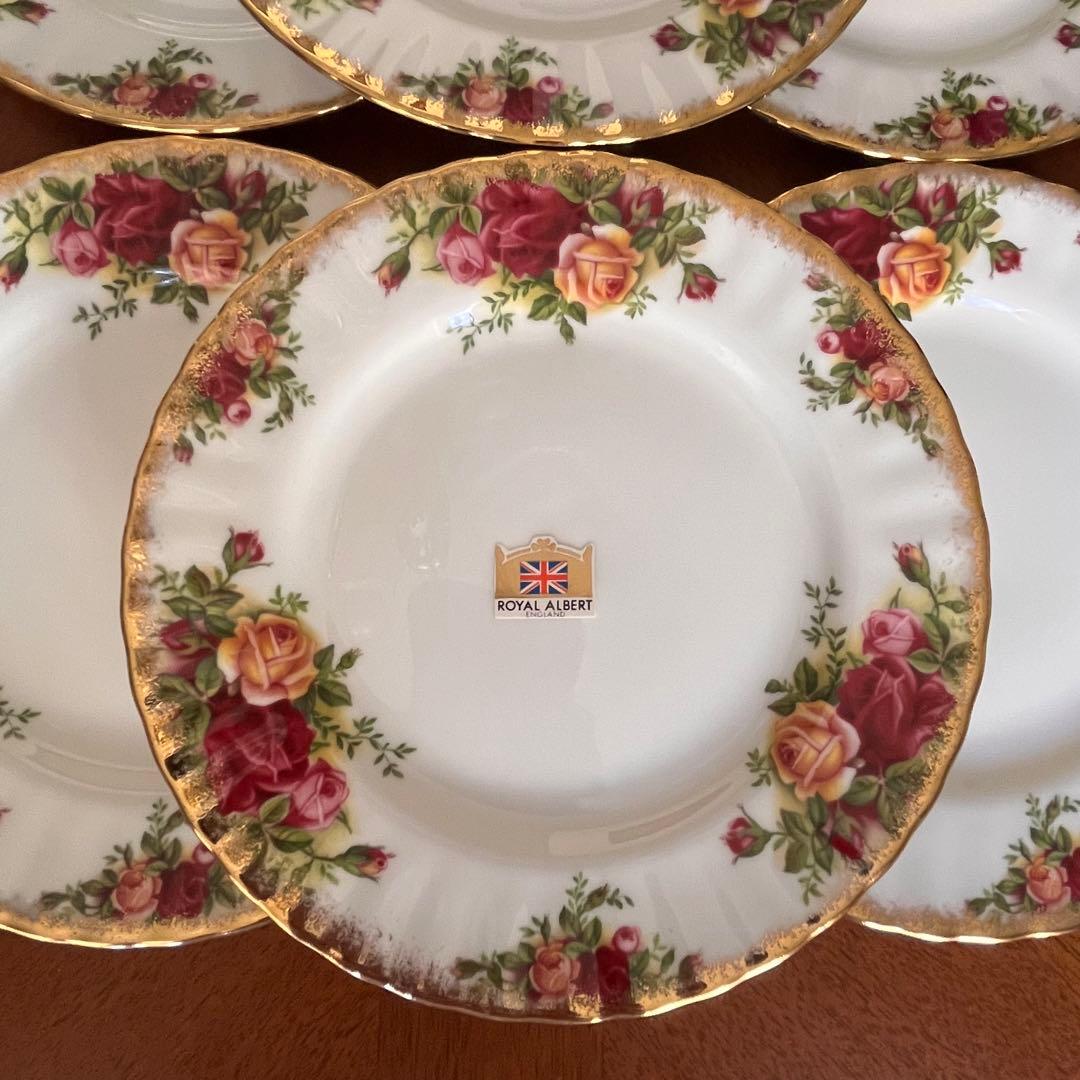 【美品】英国製　ロイヤルアルバート★オールドカントリ★パーティセット②