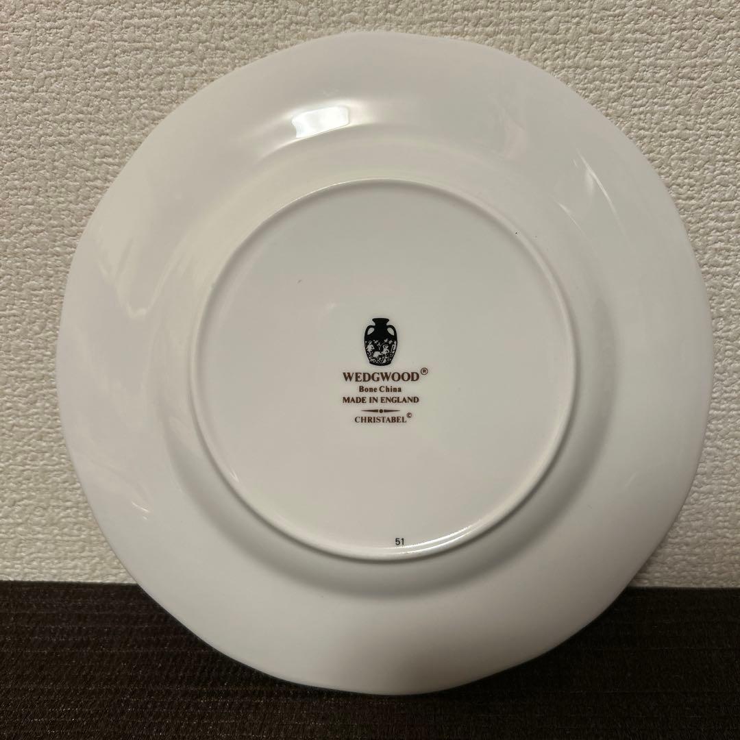 ウェッジウッド　クリスタベル　デザートプレート　20.5cm