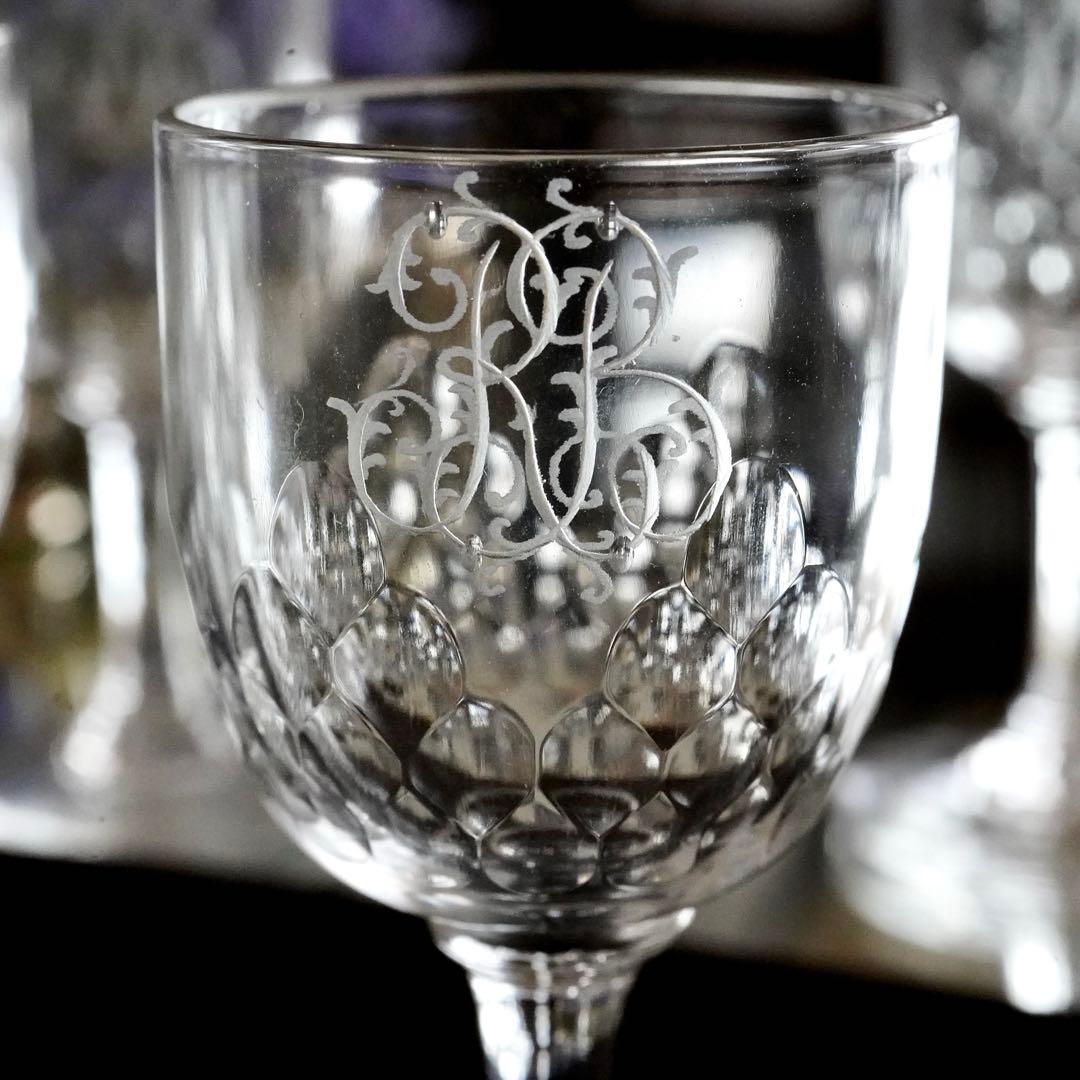 オールドバカラ リシュリュー＆モノグラム★リキュール ショットグラス 6客セット