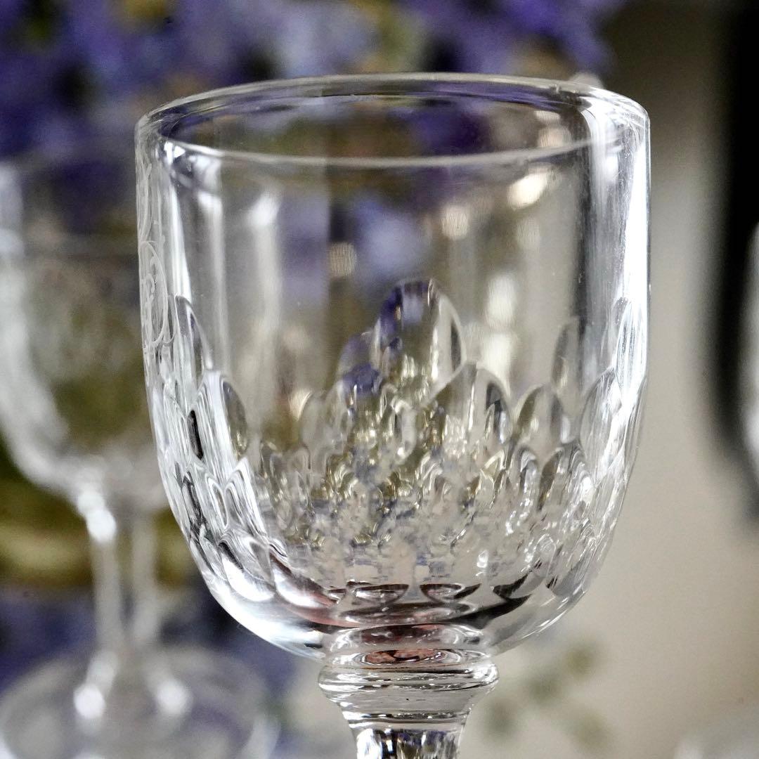 オールドバカラ リシュリュー＆モノグラム★リキュール ショットグラス 6客セット