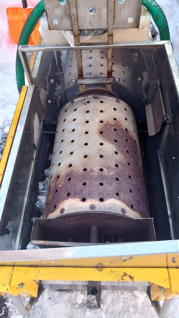 売切り【引取のみ】札幌近郊 スノーメルター 移動式融雪機 実働品 付属品