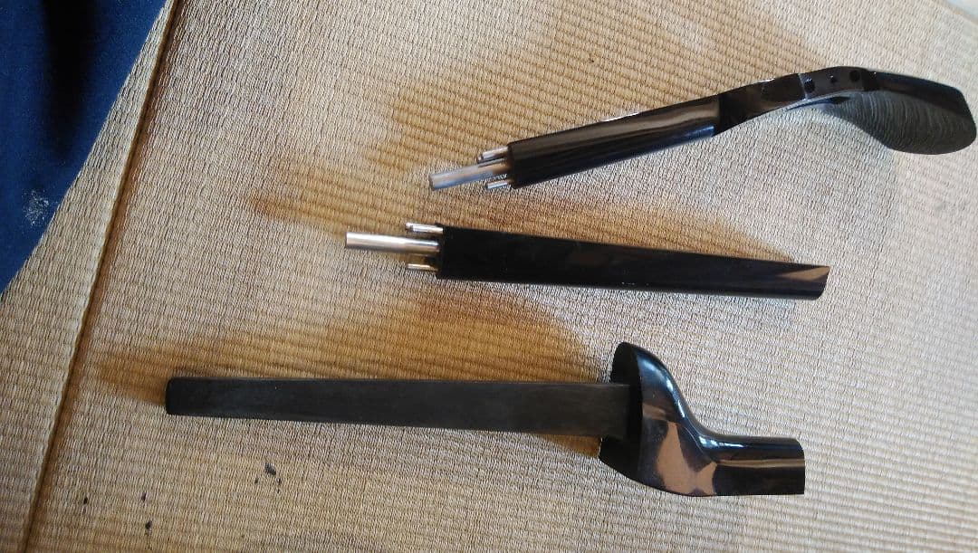 2/8まで出品〆【廃盤品】組み立て式三線 三分割可能【今後入手不可】