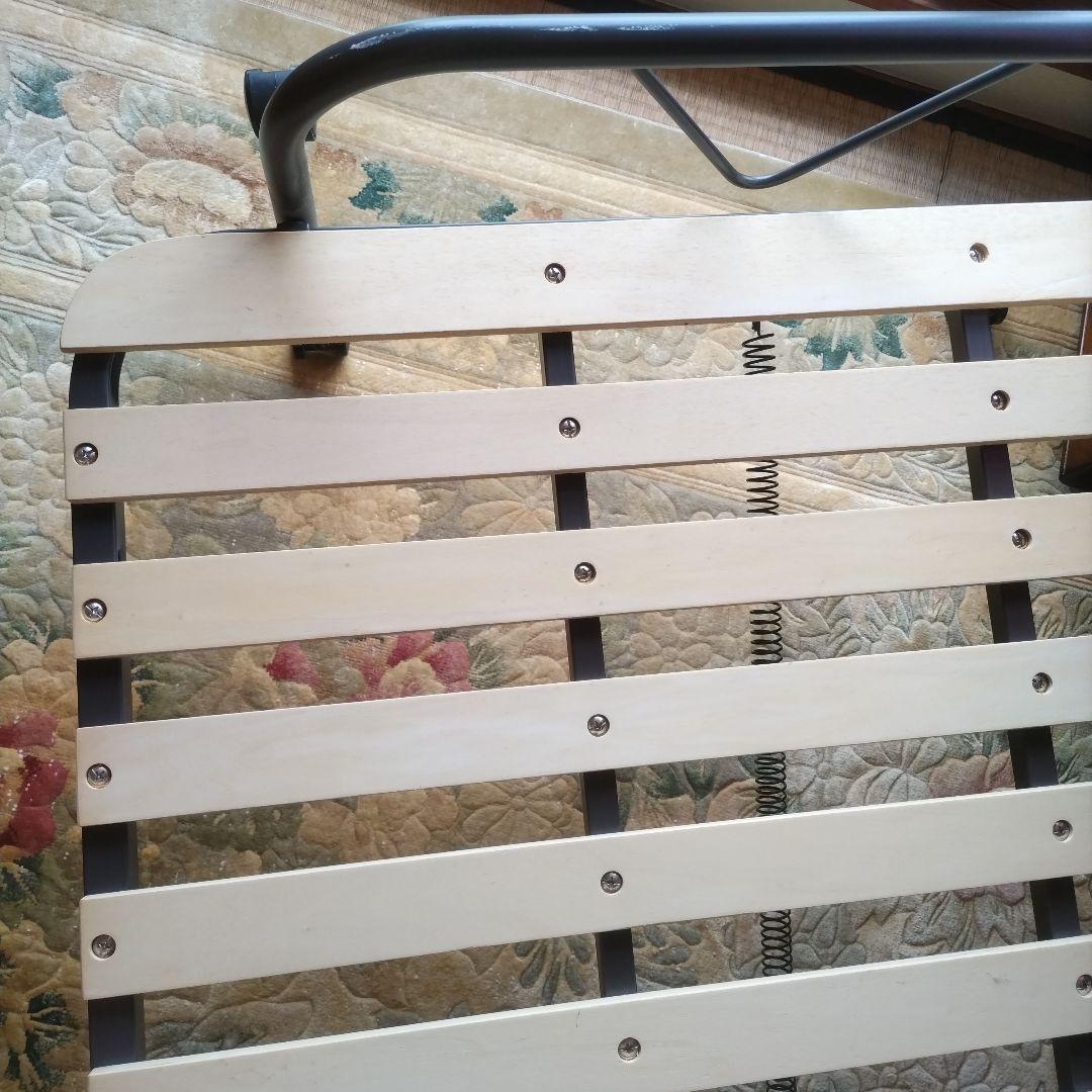 折りたたみベッド 木製スラット