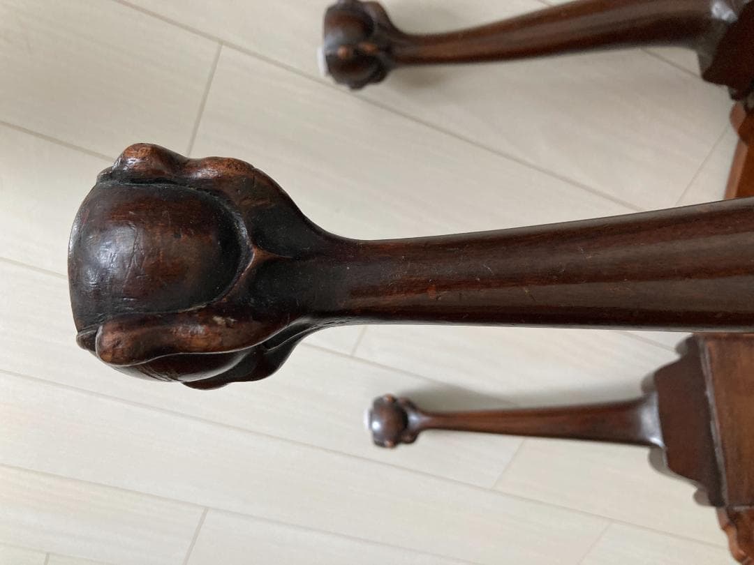 アンティーク サークルコーヒーテーブル