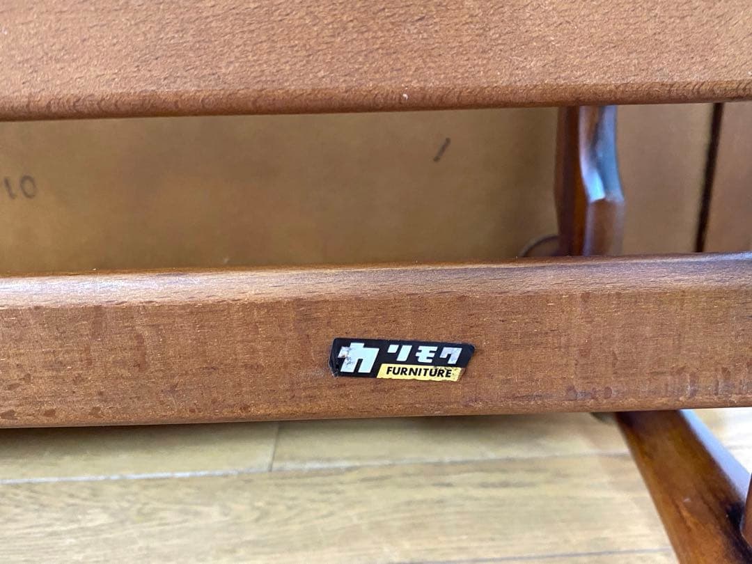 アンティーク カリモク コロニアル センターテーブル ローテーブル