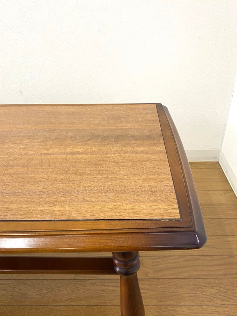 アンティーク カリモク コロニアル センターテーブル ローテーブル