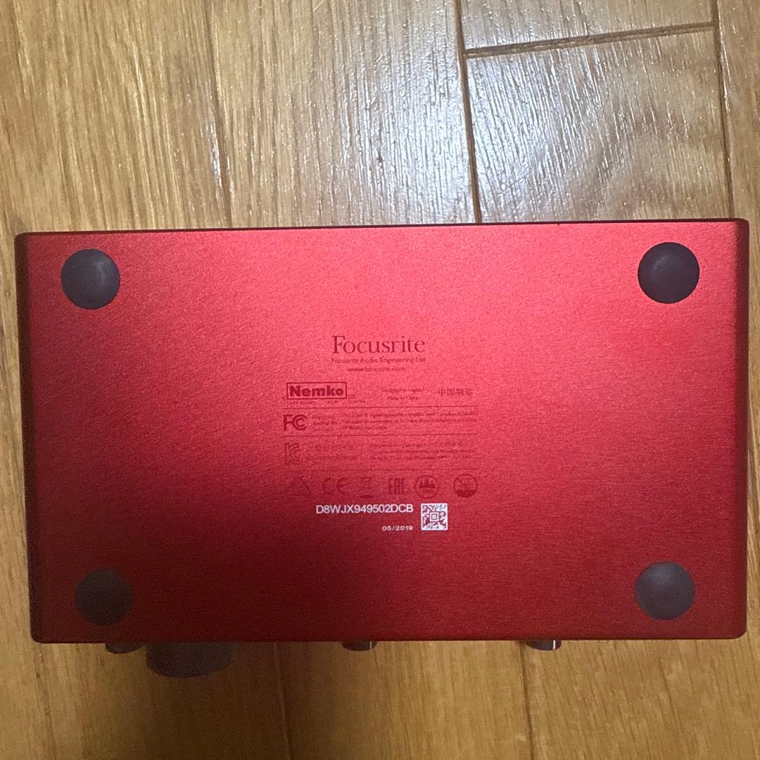 Focusrite Scarlett 4i4 3rd Gen 第3世代