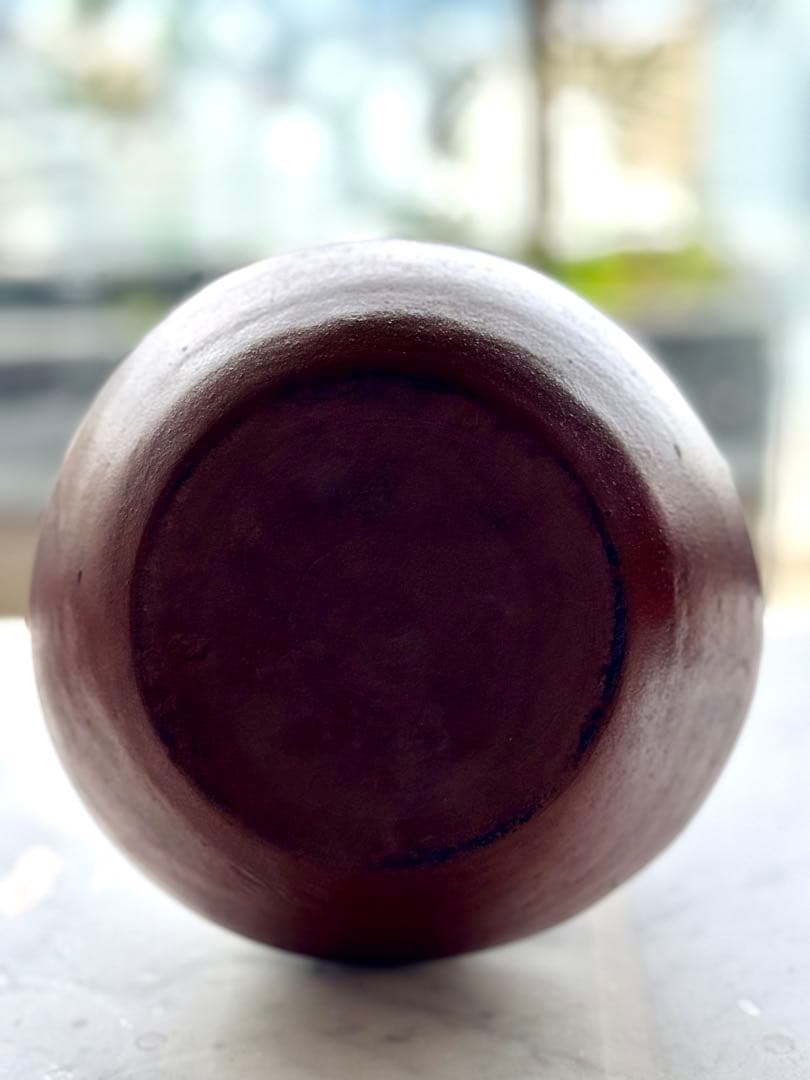 江戸時代 備前焼 焼締 臍徳利型保存壺 金直しあり 古陶 民藝】 - メルカリ