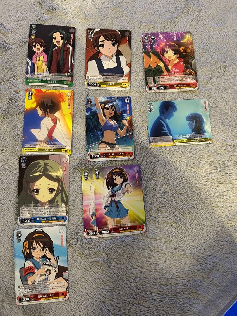 ヴァイスシュバルツ　涼宮ハルヒの憂鬱　カードとサプライセット