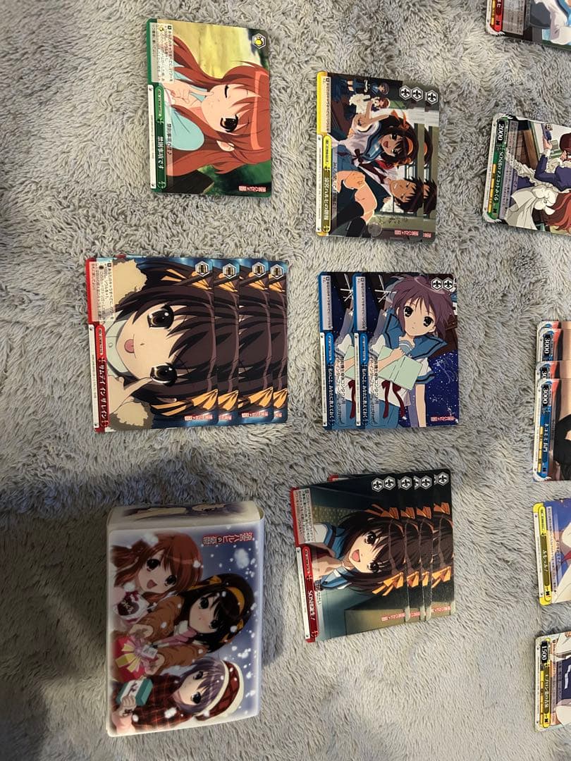 ヴァイスシュバルツ　涼宮ハルヒの憂鬱　カードとサプライセット