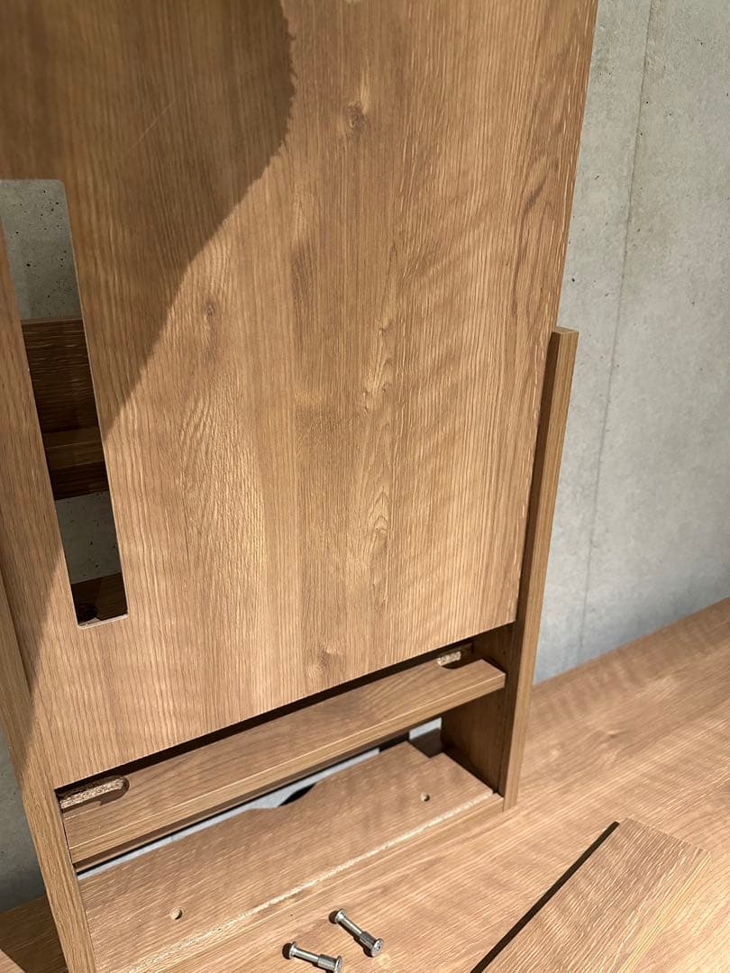 木製テレビ台 モダンデザイン 収納力抜群